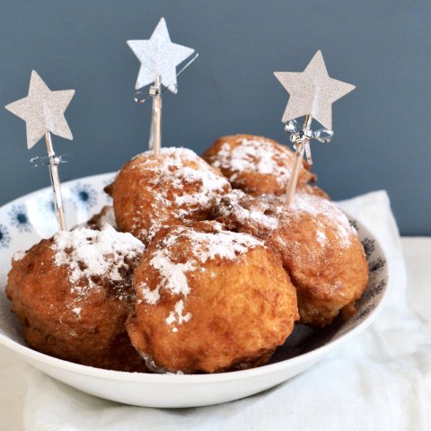 Glutenvrije oliebollen Glutenvrije oliebollen
