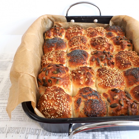 Glutenvrij wit breekbrood Glutenvrij wit breekbrood
