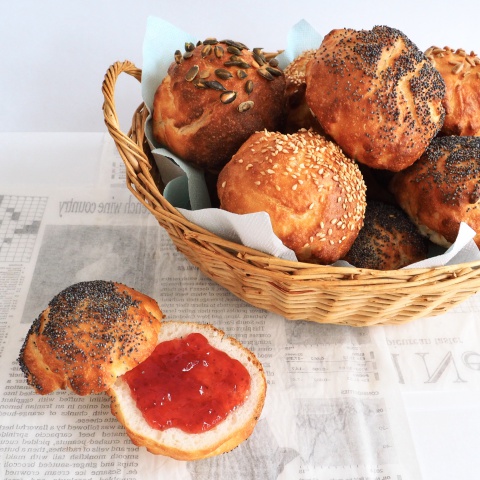 Glutenvrije witte bolletjes