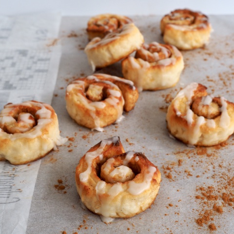 Glutenvrije kaneelbroodjes Glutenvrije kaneelbroodjes
