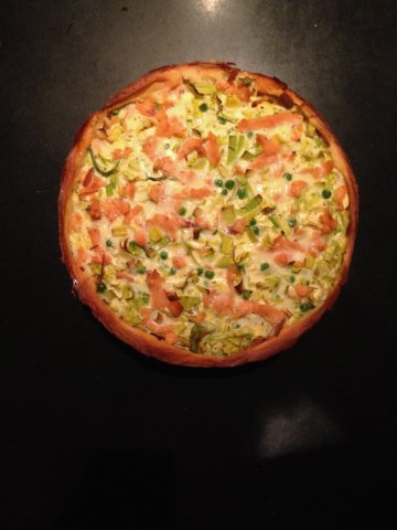 Glutenvrije kip pastei Foto van een glutenvrije kip pastei