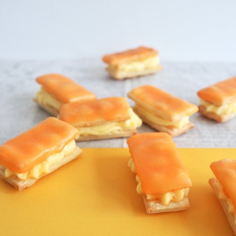 Glutenvrije oranje tompoes