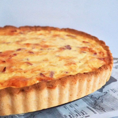 Glutenvrije quiche bodem basis