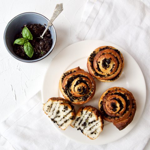 Glutenvrije tapenade broodjes Glutenvrije tapenade broodjes