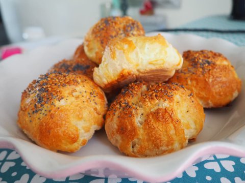 Foto van zachte broodjes / bolletjes glutenvrij