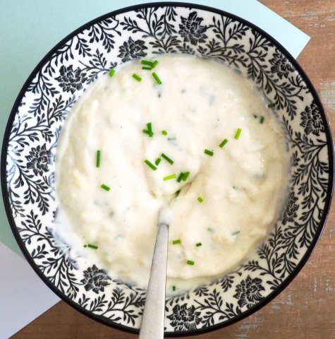 Glutenvrije knoflooksaus recept Foto glutenvrije knoflooksaus
