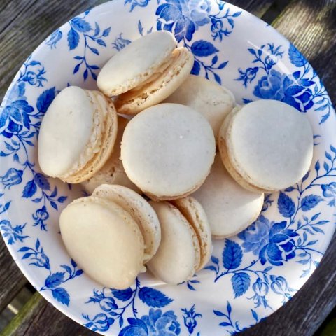 Glutenvrije Vanille Macarons, glutenvrij