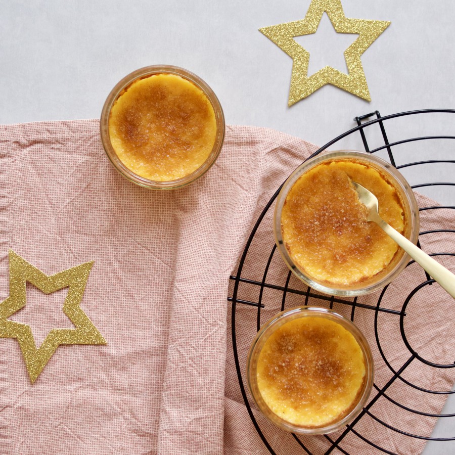 Glutenvrije crème brûlée Glutenvrije crème brûlée