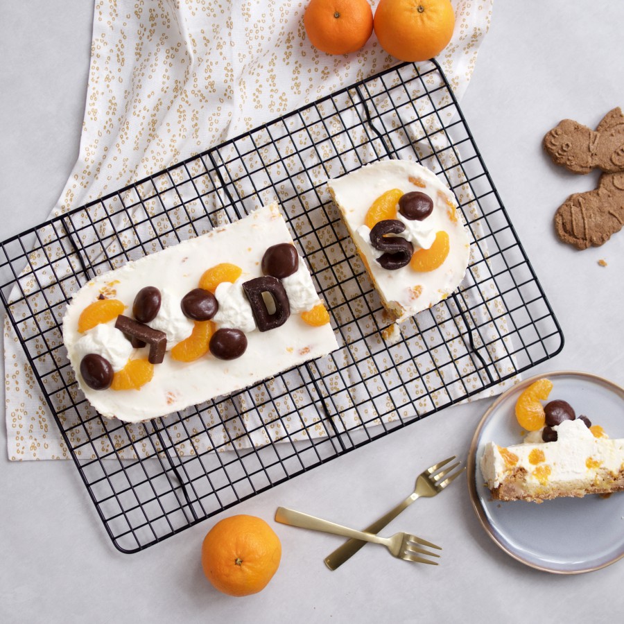 Glutenvrije speculaas-mandarijn slof