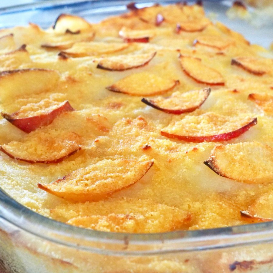 Glutenvrije ovenschotel met koolraap en appelmoes